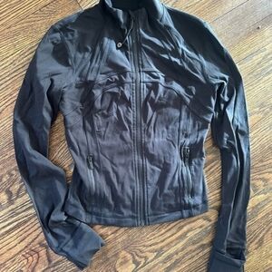lululemon athletica Black Zip-Up Utility Jacket
